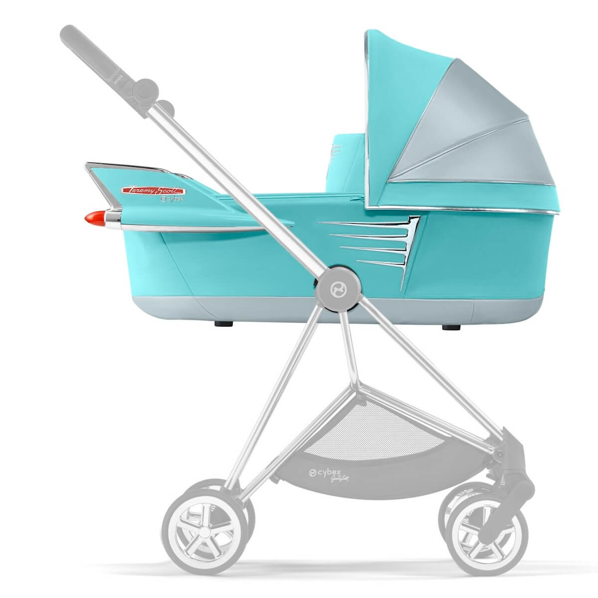 Nacelle de luxe MIOS Cybex Jeremy Scott light blue