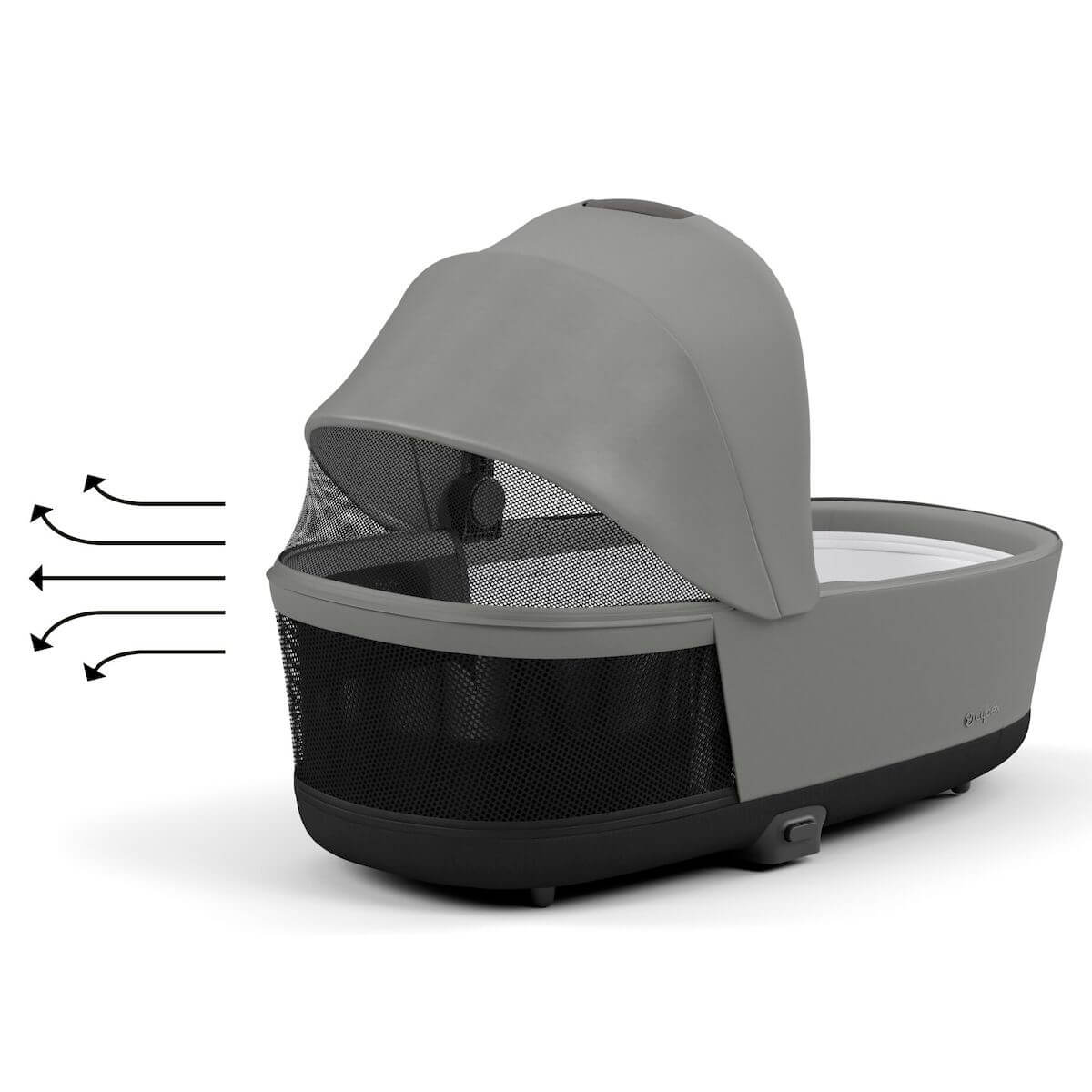 Nacelle de luxe PRIAM Cybex Mirage Grey