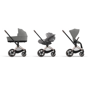 Nacelle de luxe PRIAM Cybex Mirage Grey