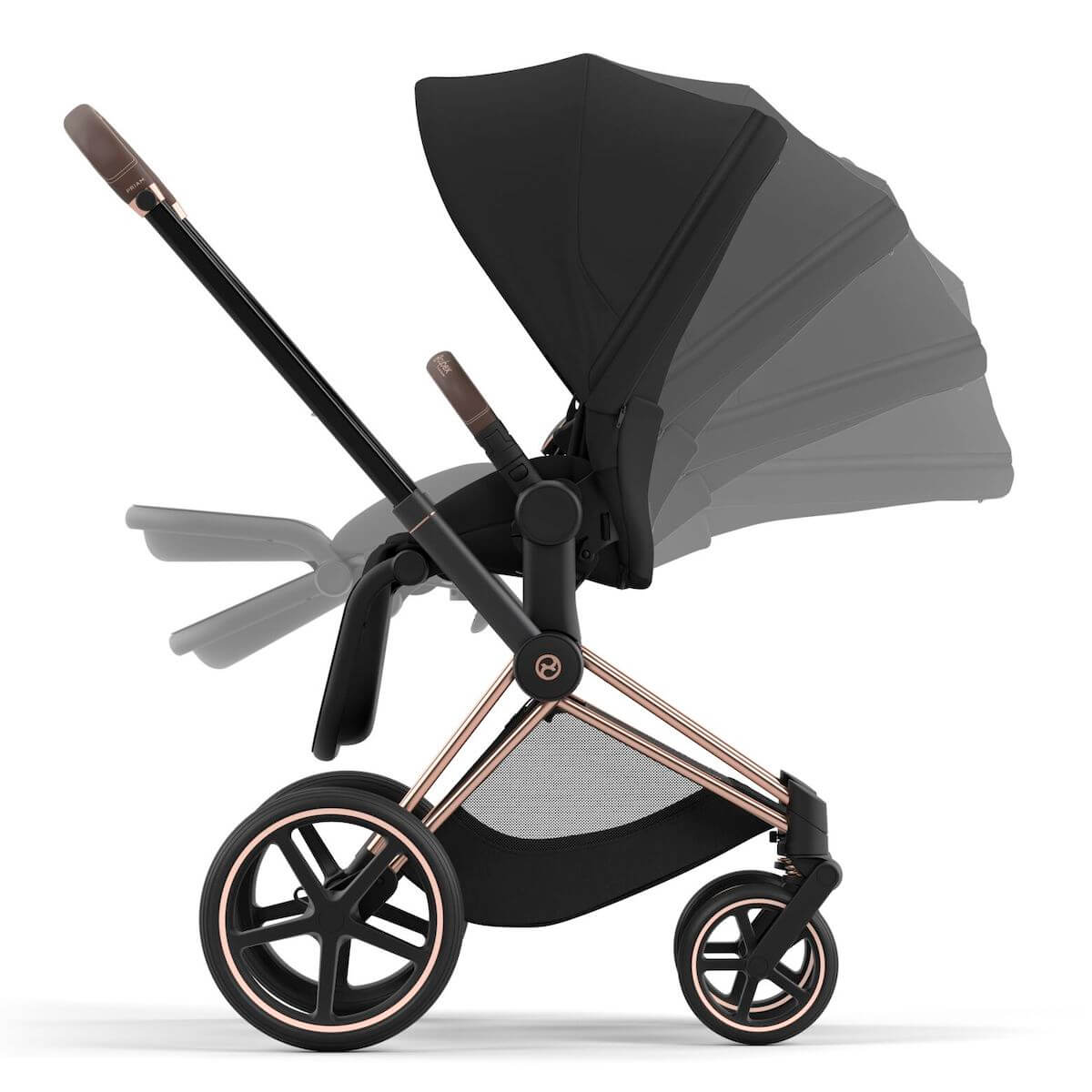 Pack siège PRIAM Cybex Sepia Black
