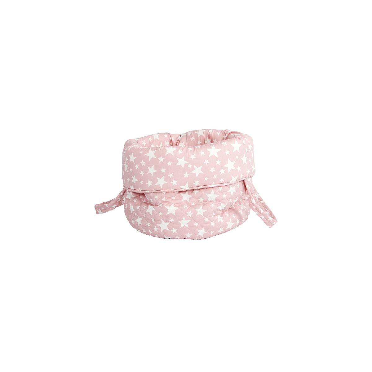 Panier à jouets enfant ÉTOILE ROSE Abitare Kids
