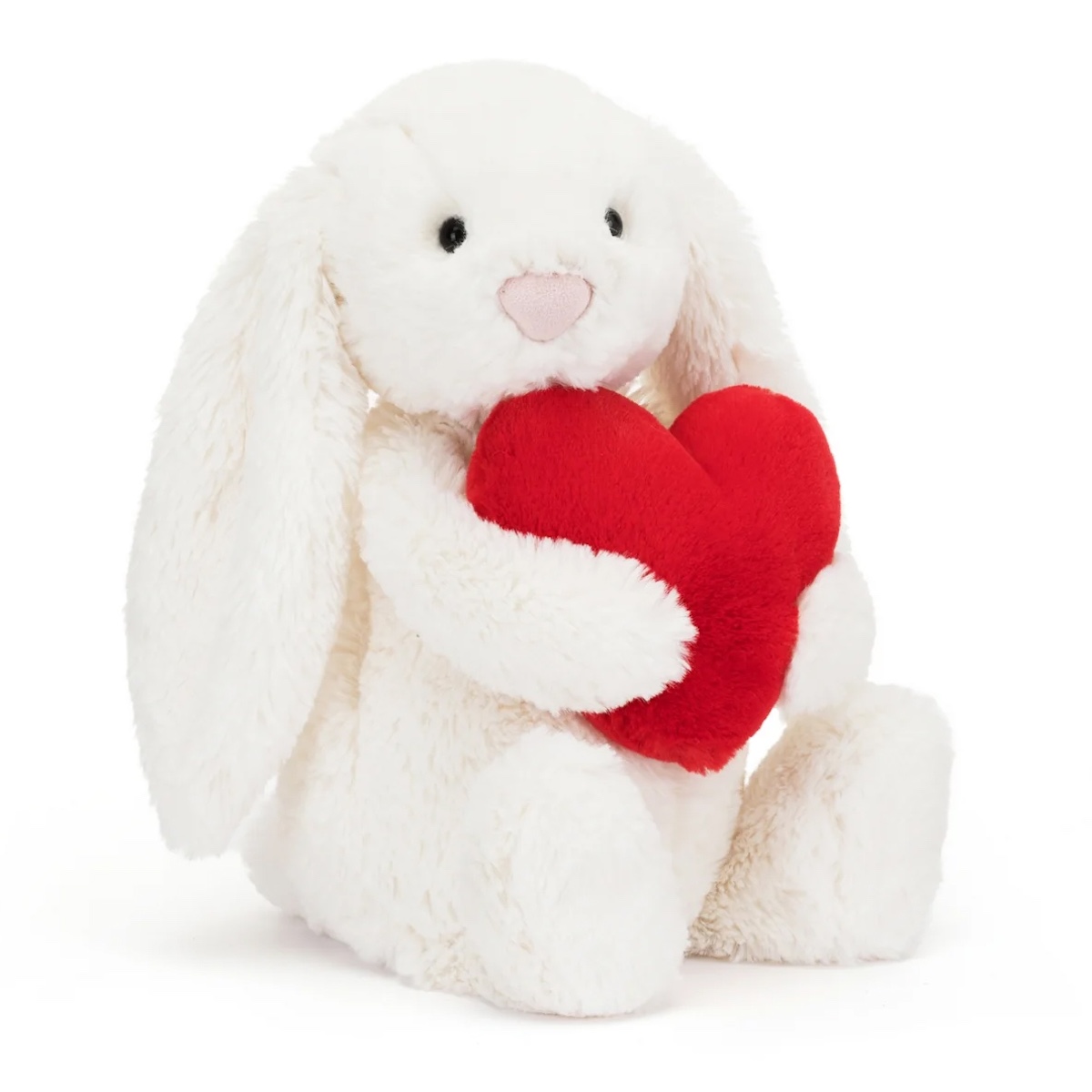 Peluche Bashful Red Love Heart Bunny Original Jellycat