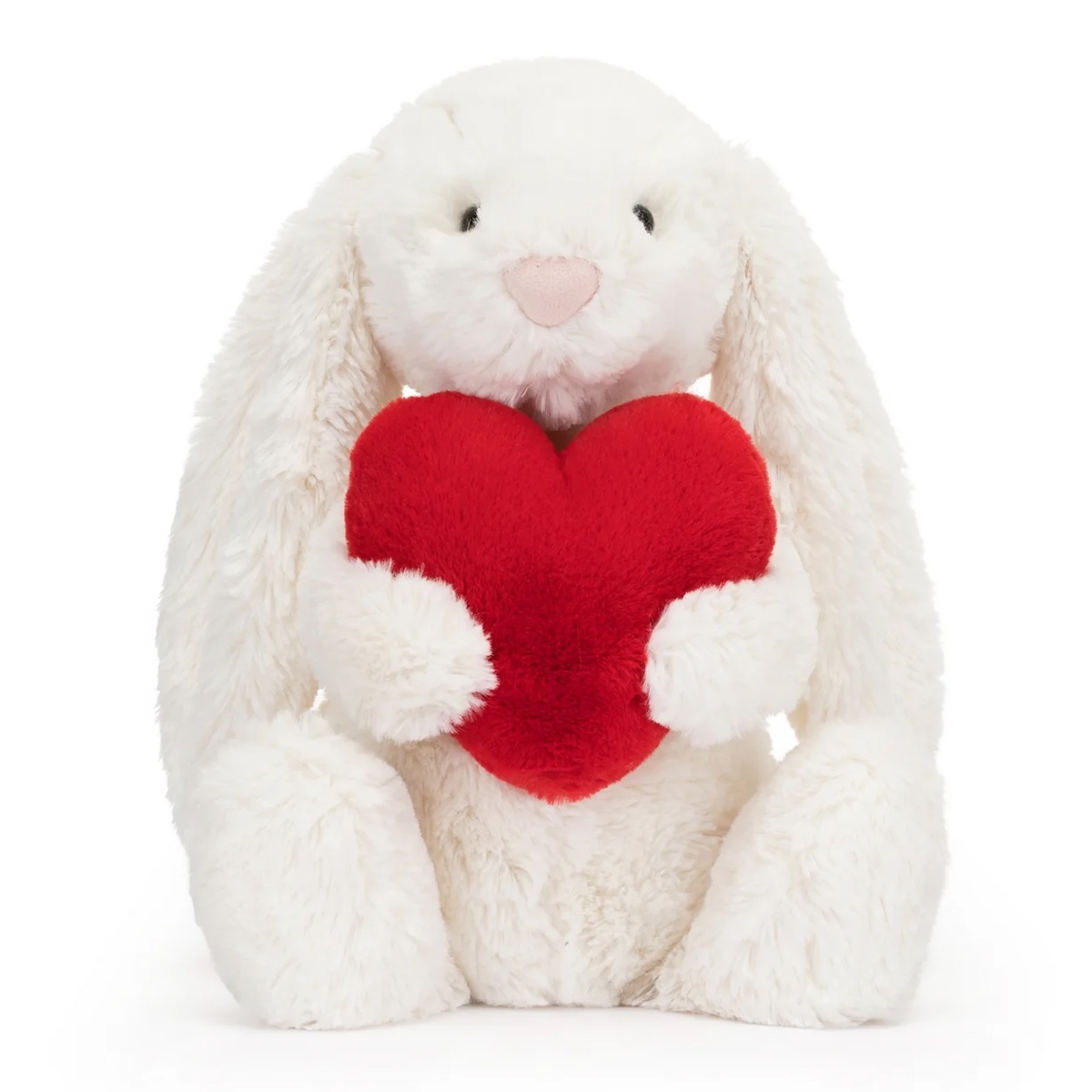 Peluche Bashful Red Love Heart Bunny Original Jellycat