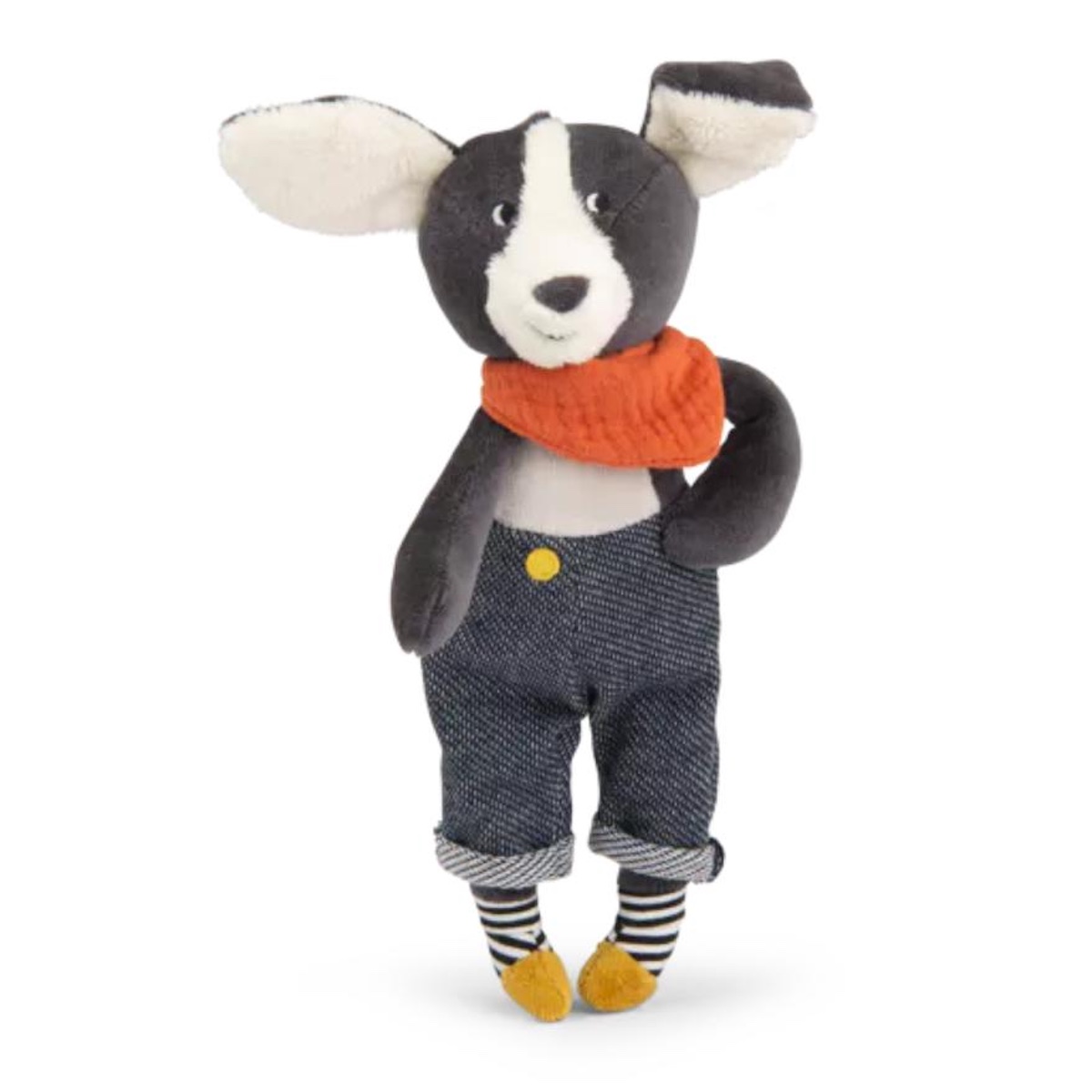 Peluche chien Puce bleu Puce & Pilou Moulin Roty