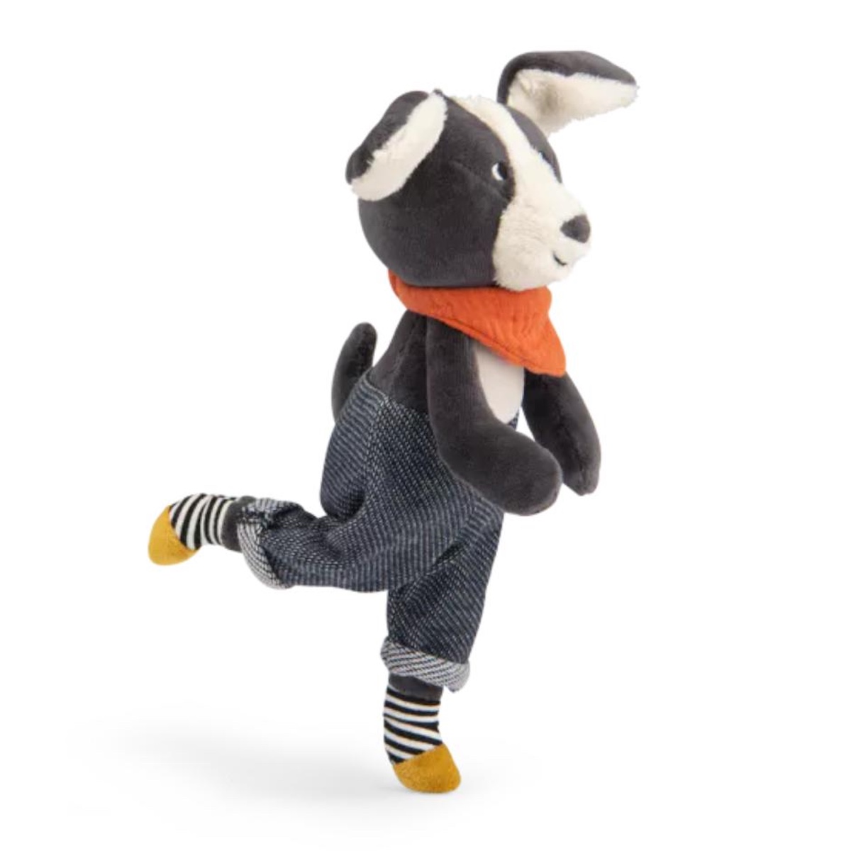 Peluche chien Puce bleu Puce & Pilou Moulin Roty