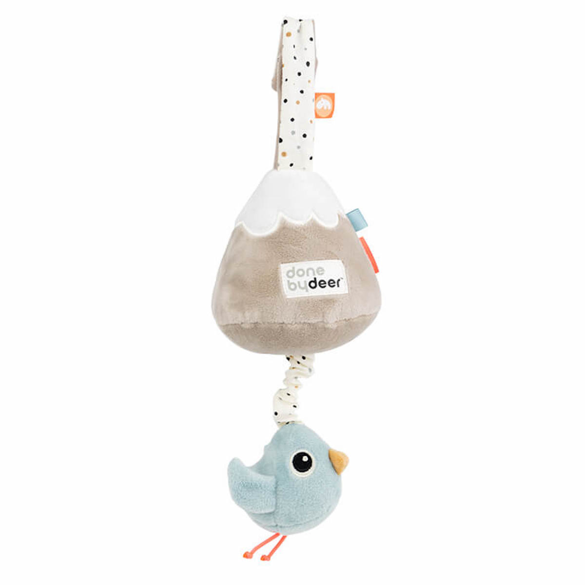 Peluche musicale BIRDEE Done by Deer Colour Mix