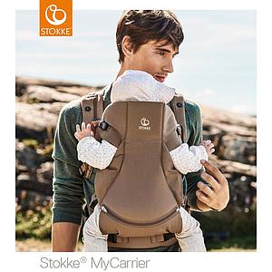 Porte Bebe Frontal Mycarrier Stokke Maille Noir Abitare Kids