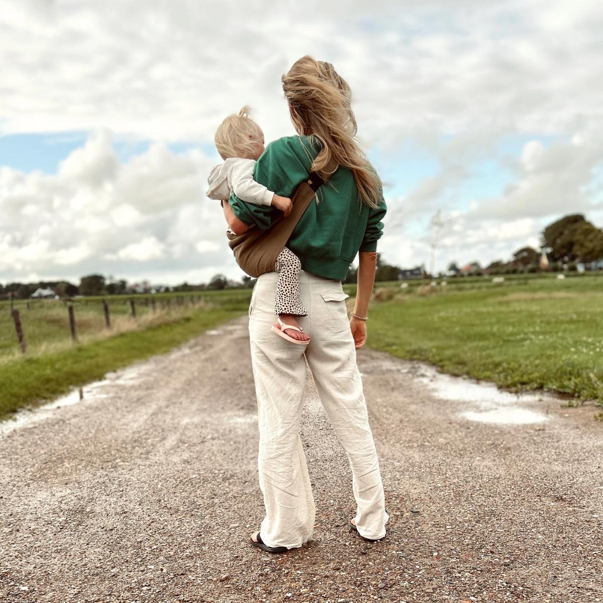 Porte-Bébé LINEN Wildride camel