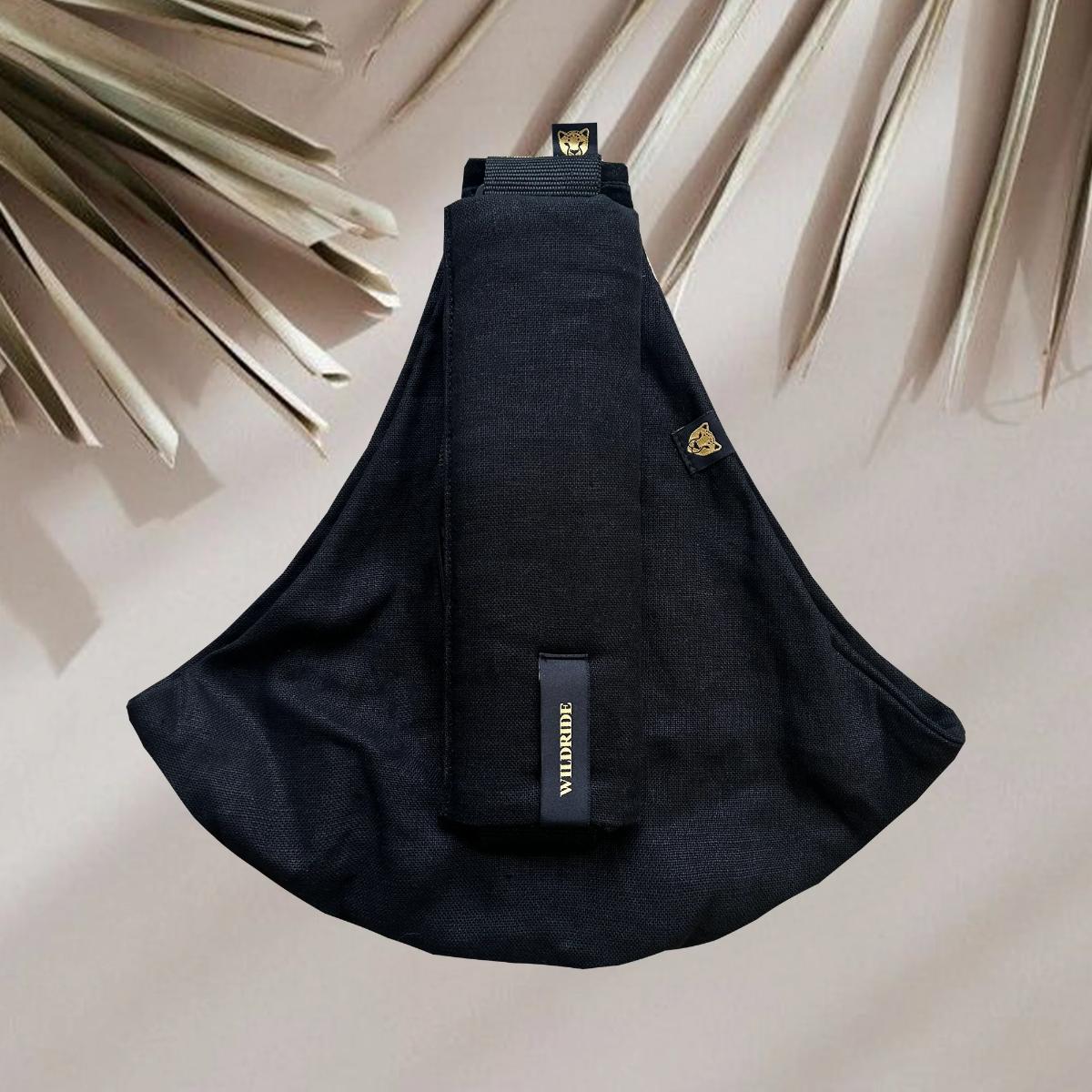Porte-Bébé LINEN Wildride noir
