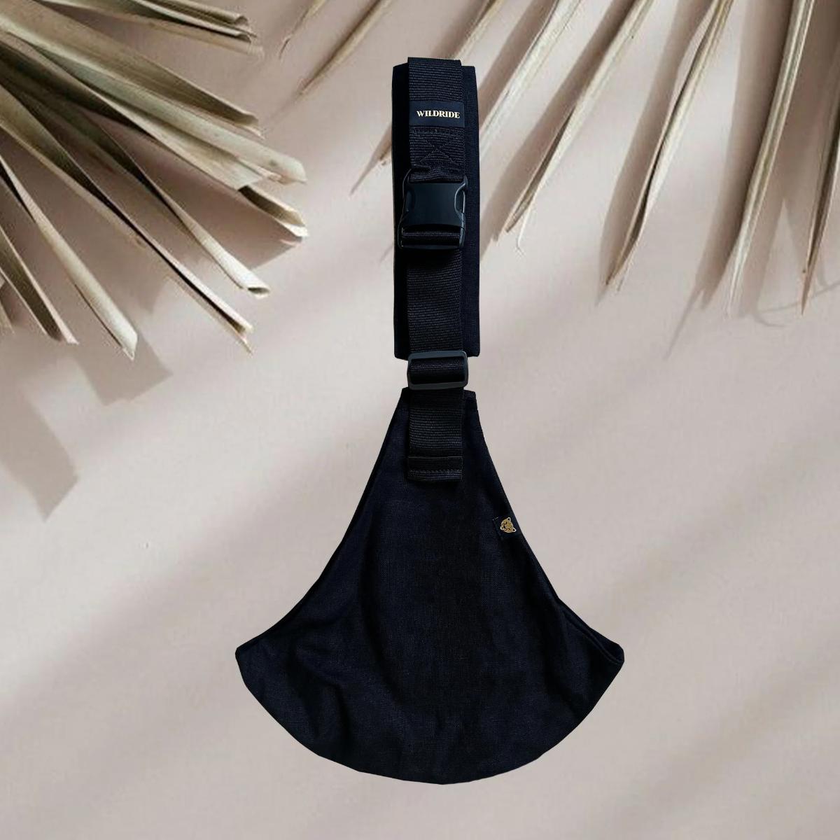 Porte-Bébé LINEN Wildride noir