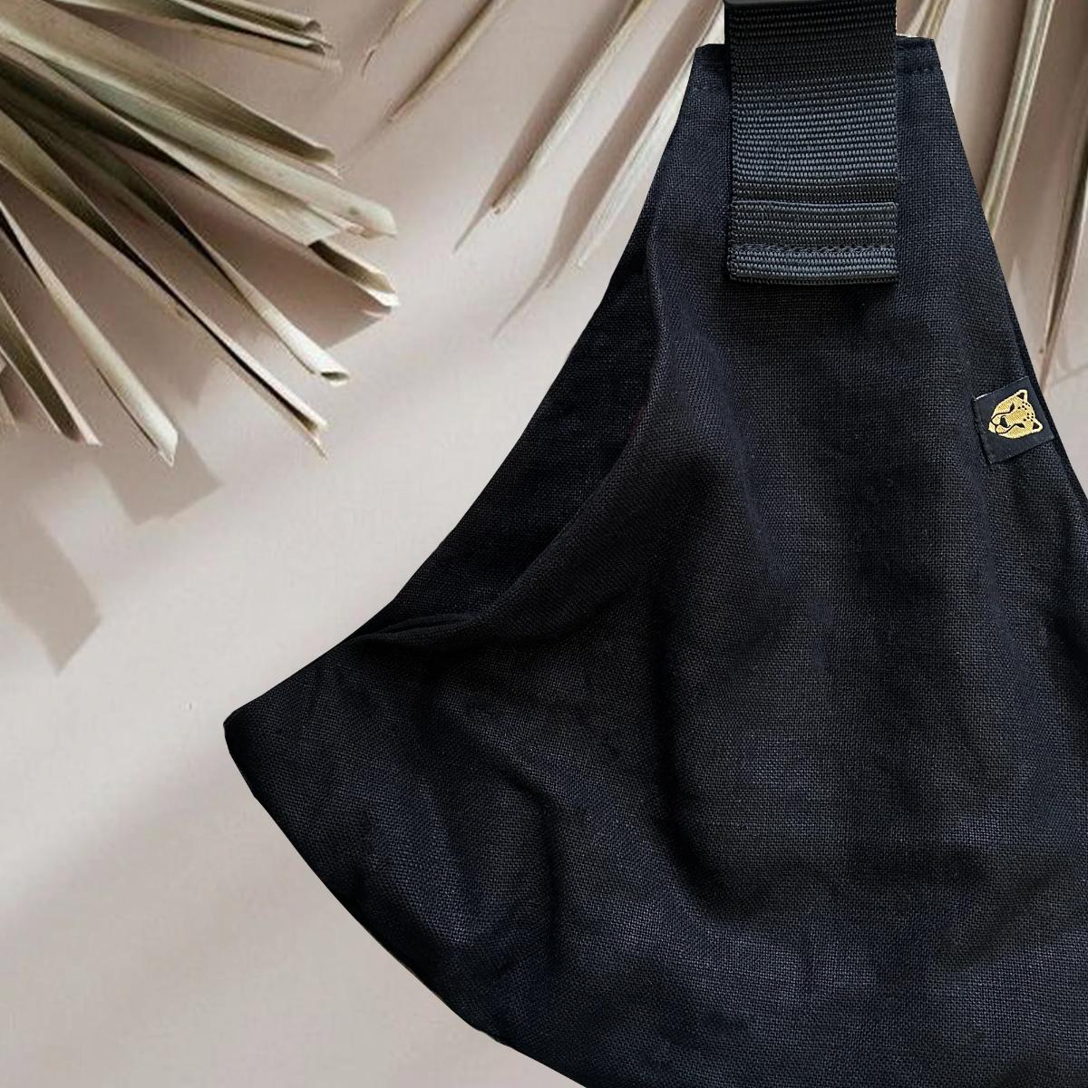 Porte-Bébé LINEN Wildride noir