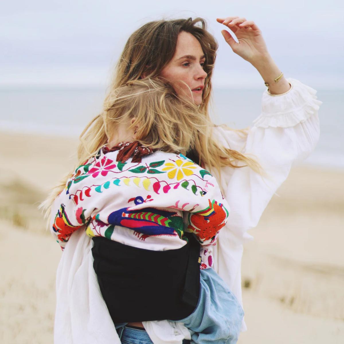 Porte-Bébé LINEN Wildride noir
