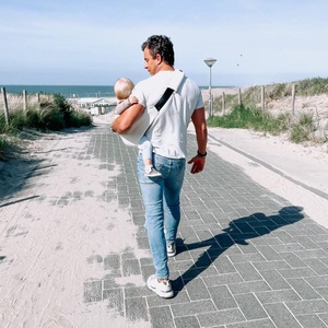 Porte-Bébé RIB CORDUROY Wildride côtelé crème