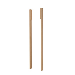 Poteau central 2 x 220cm DELUXE De Breuyn huilé naturel
