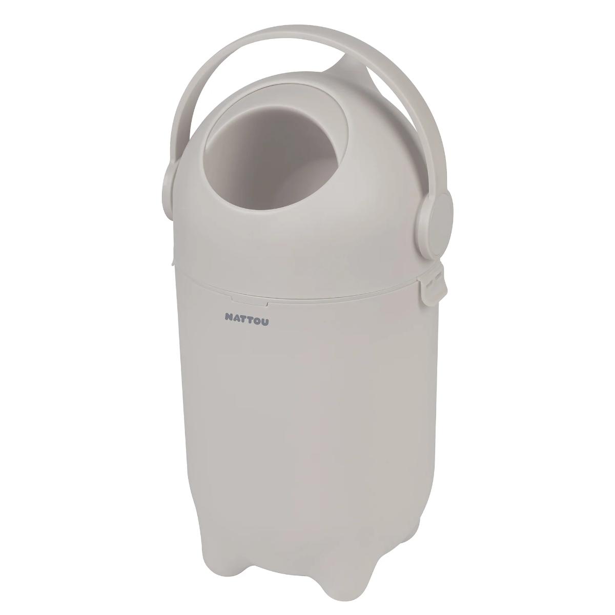 Poubelle à couche DROPY Nattou argile
