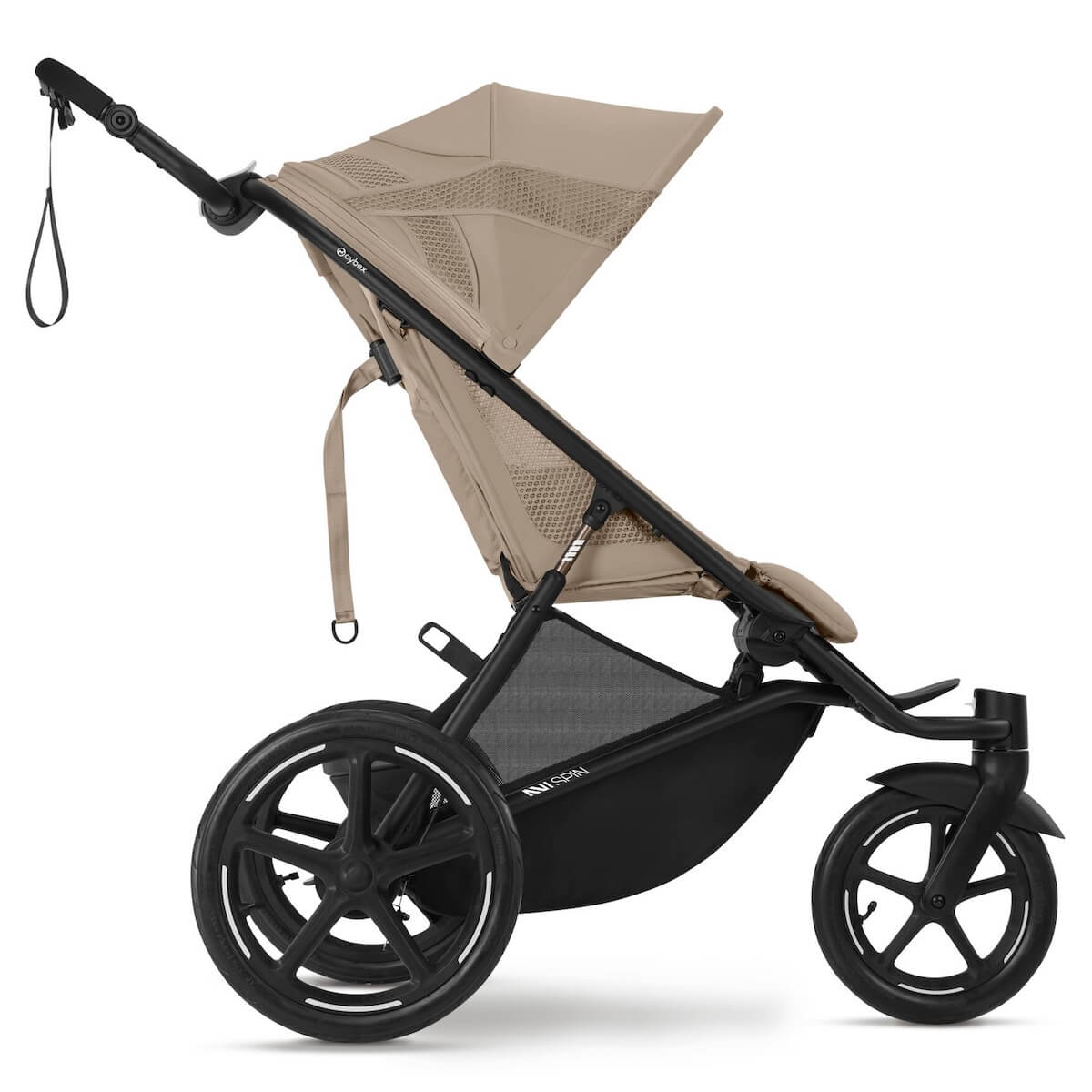 Poussette AVI SPIN BLK Cybex Almond Beige