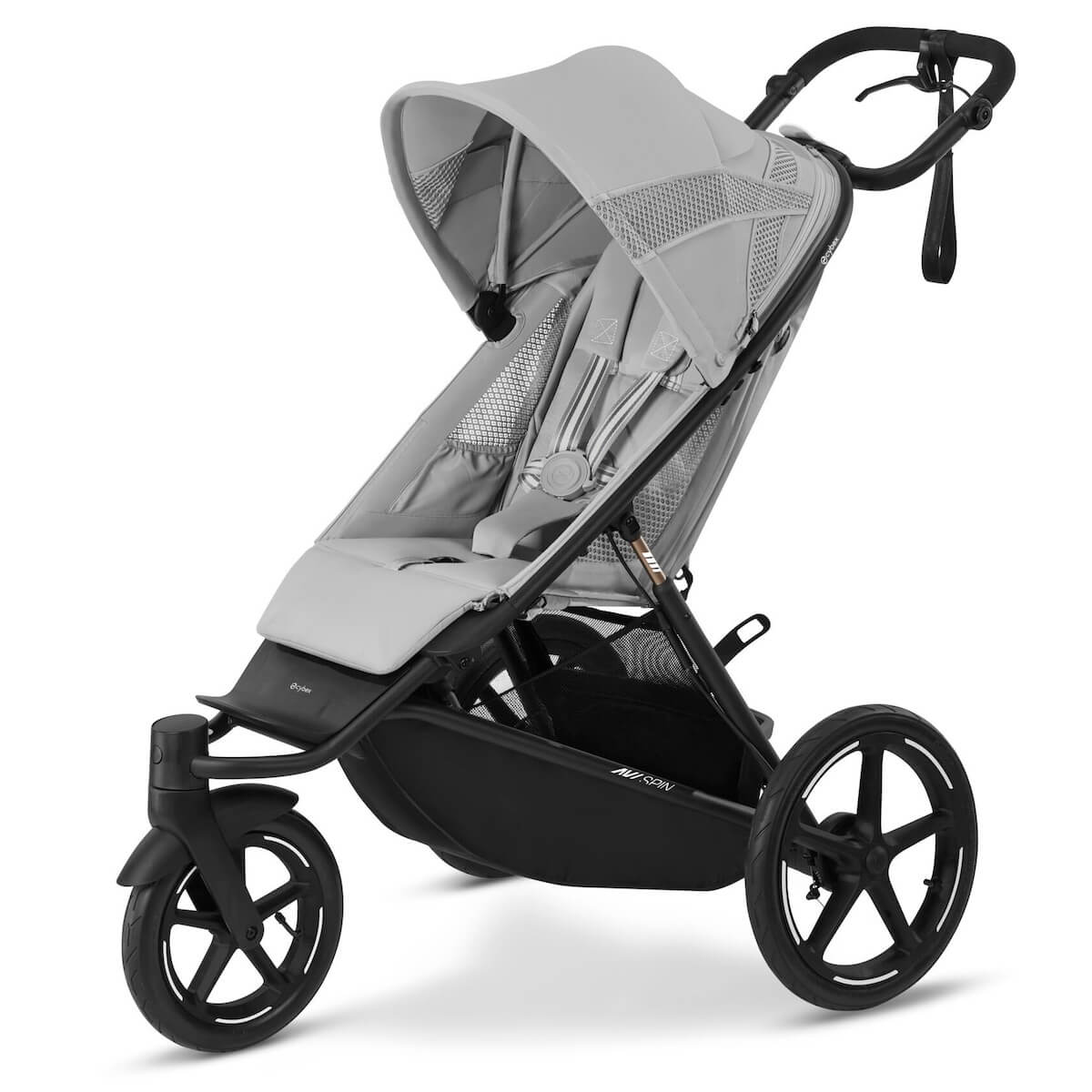 Poussette AVI SPIN BLK Cybex Fog Grey