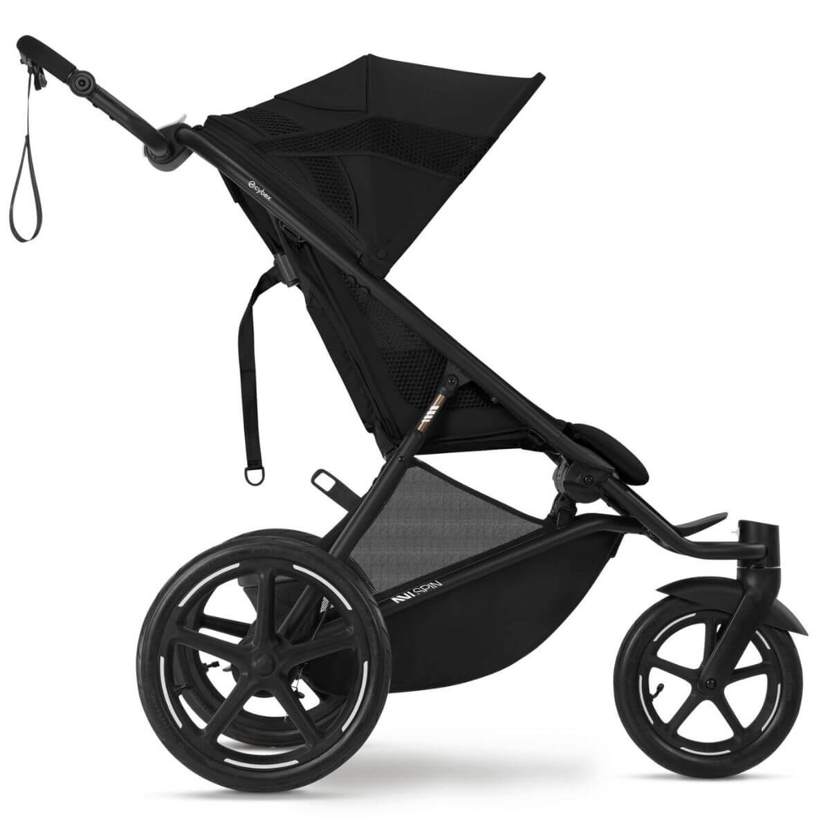 Poussette AVI SPIN BLK Cybex Moon Black