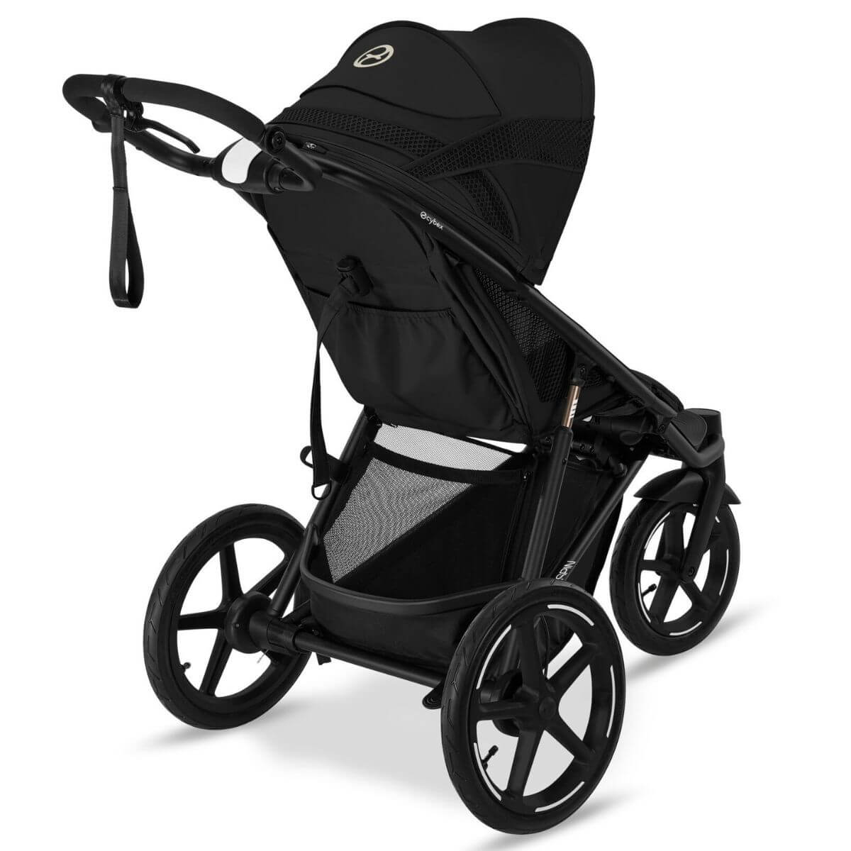 Poussette AVI SPIN BLK Cybex Moon Black