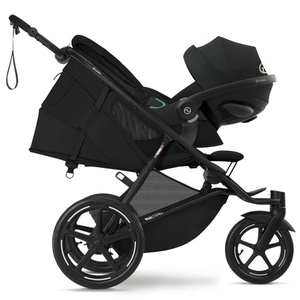 Poussette AVI SPIN BLK Cybex Moon Black
