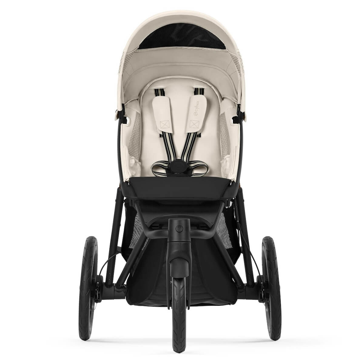 Poussette AVI SPIN BLK Cybex Seashell Beige light beige