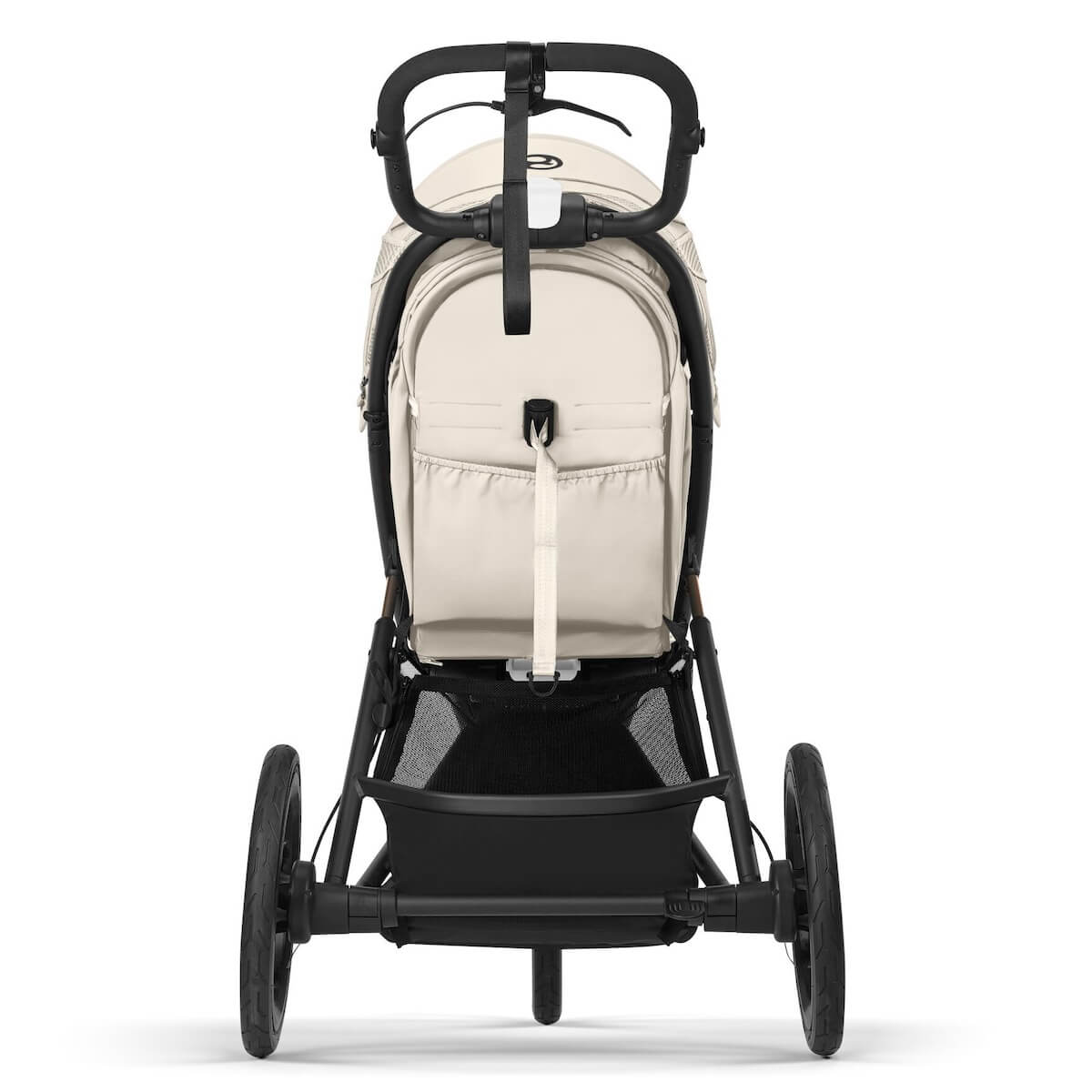 Poussette AVI SPIN BLK Cybex Seashell Beige light beige