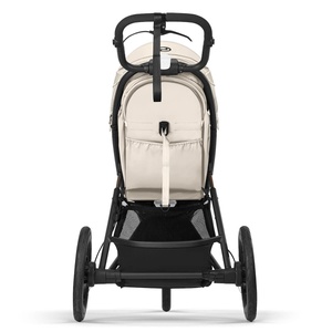 Poussette AVI SPIN BLK Cybex Seashell Beige light beige