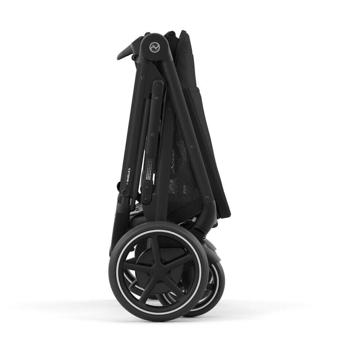 Poussette complète eGAZELLE S black BP Cybex Moon Black