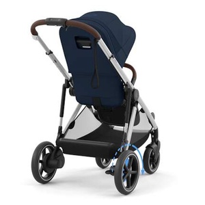 Poussette complète eGAZELLE S silver BP Cybex Ocean Blue