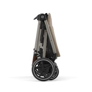 Poussette complète eGAZELLE S taupe BP Cybex Almond Beige