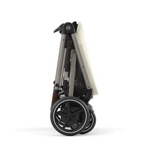 Poussette complète eGAZELLE S taupe BP Cybex Seashell Beige