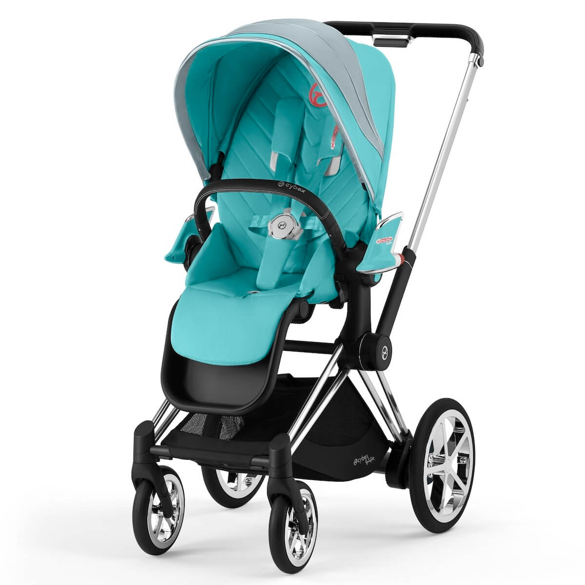 Poussette complète ePRIAM Cybex Jeremy Scott light blue