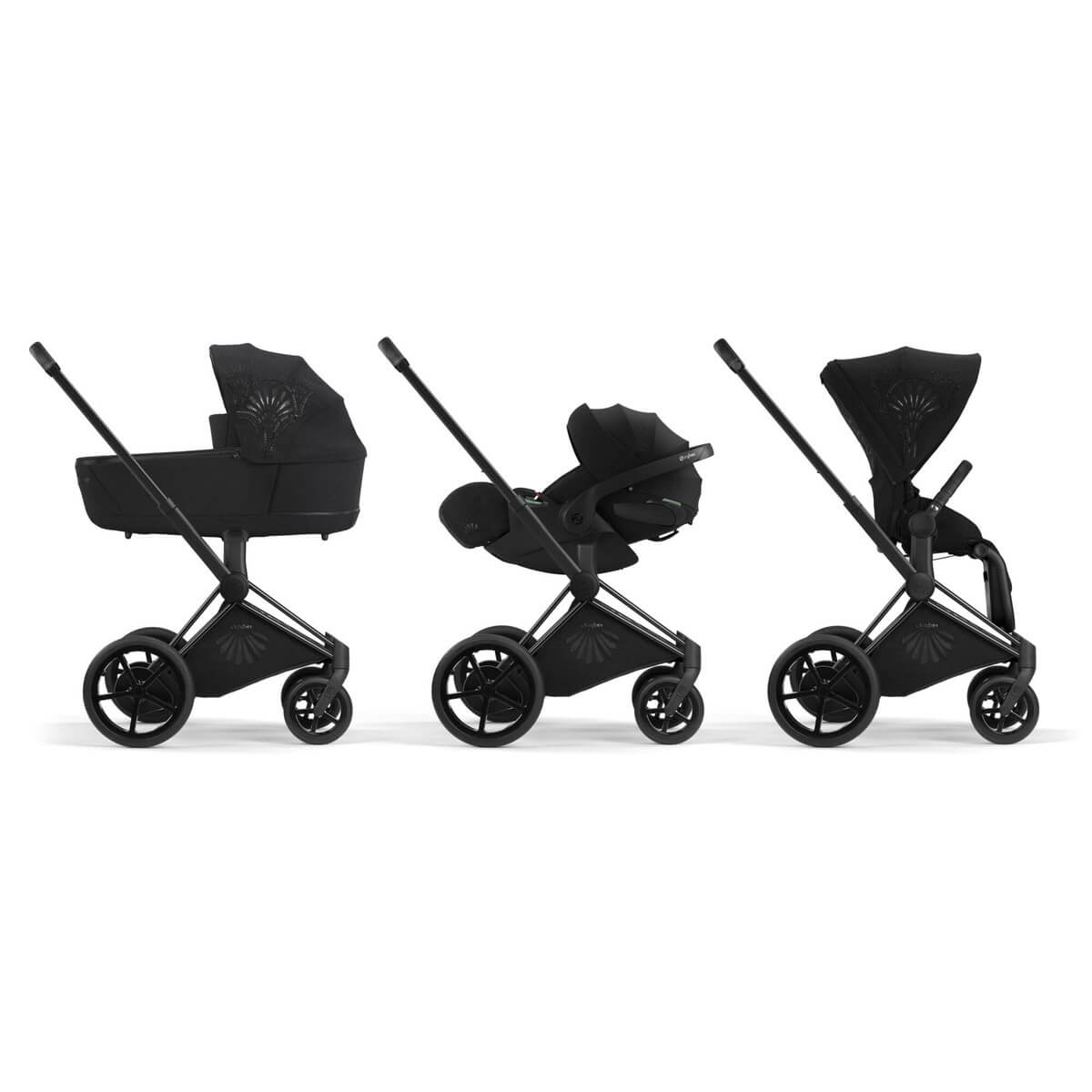 Poussette complète ePRIAM Cybex La Parisienne black