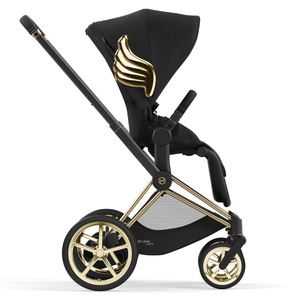 Poussette complète ePRIAM Cybex Wings black