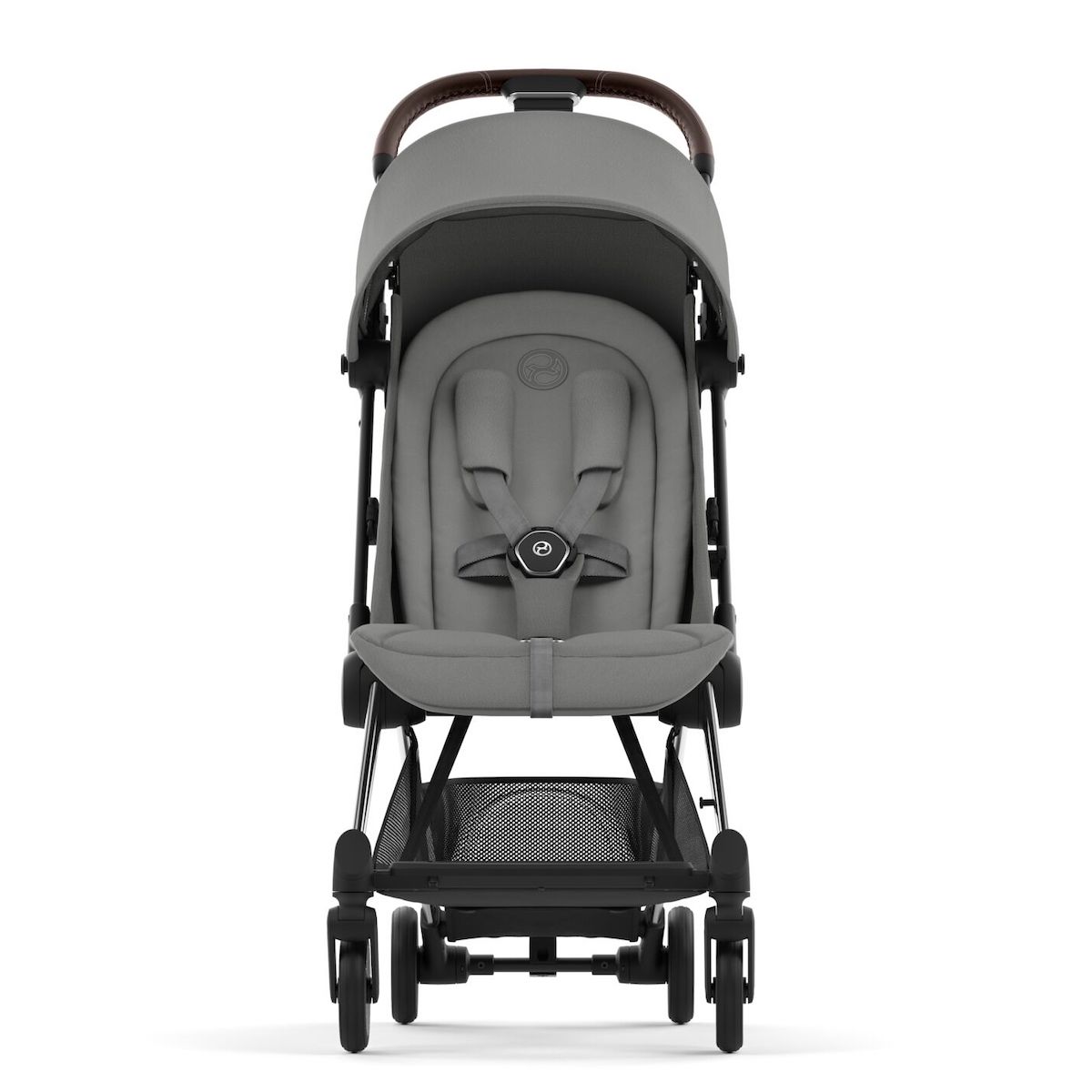 Poussette COYA Cybex Chrome-Dark Brown-Mirage Grey