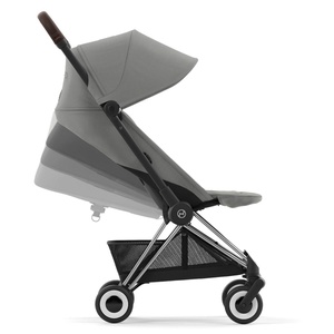 Poussette COYA Cybex Chrome-Dark Brown-Mirage Grey