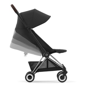 Poussette COYA Cybex Chrome-Dark Brown-Sepia Black
