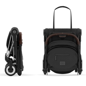 Poussette COYA Cybex Chrome-Dark Brown-Sepia Black