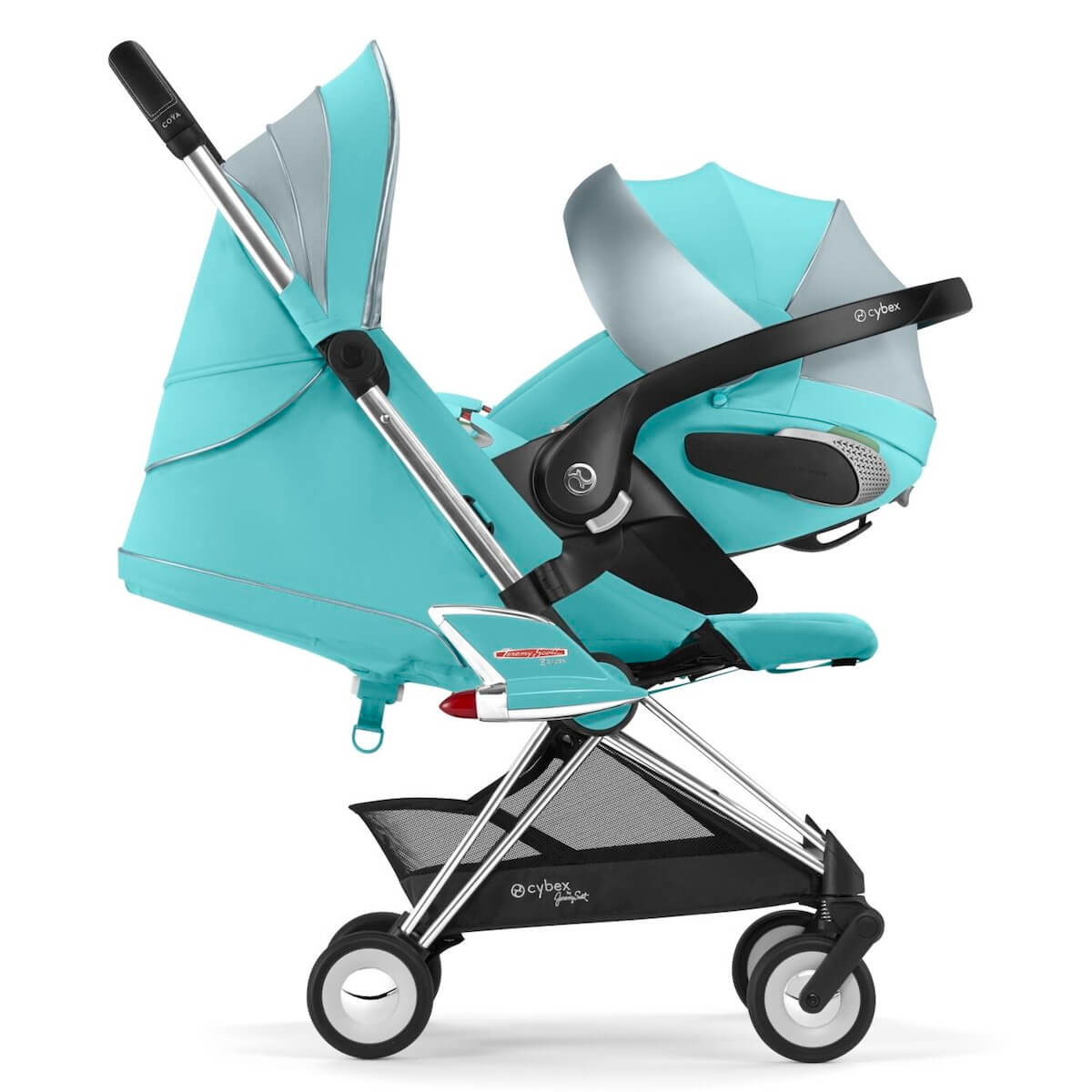 Poussette COYA Cybex Jeremy Scott light blue