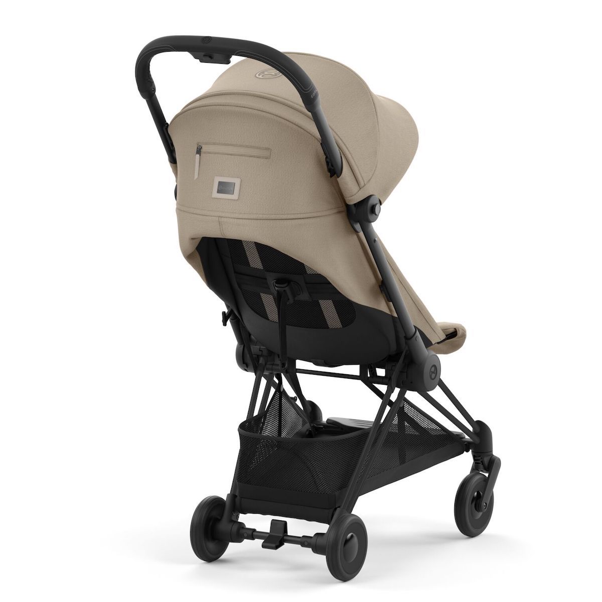 Poussette COYA Cybex Matt Black-Cozy Beige
