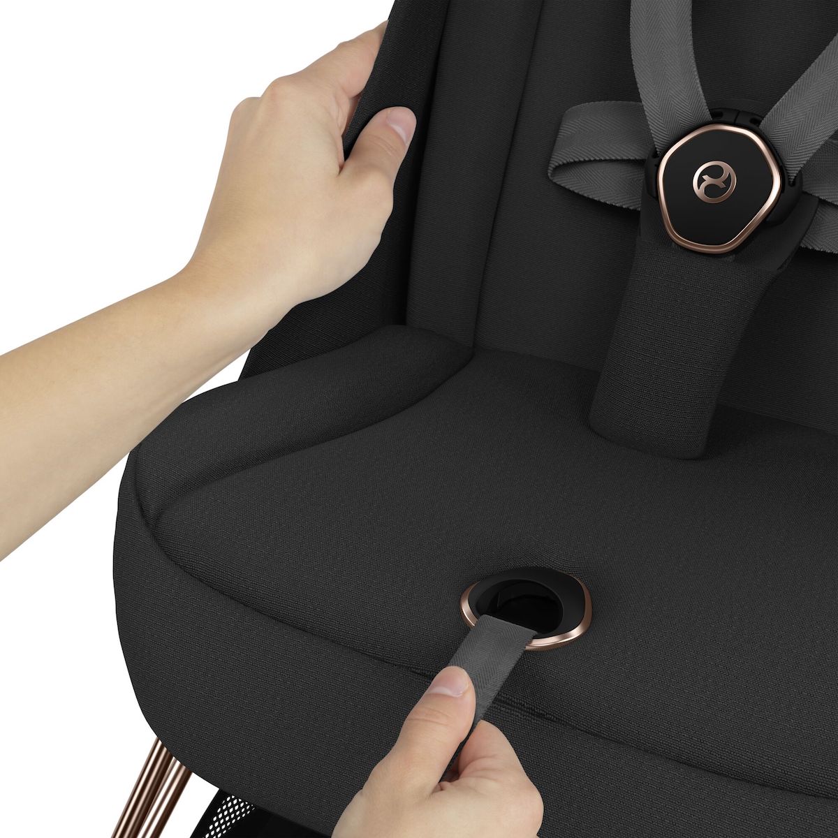 Poussette COYA Cybex Matt Black-Mirage Grey