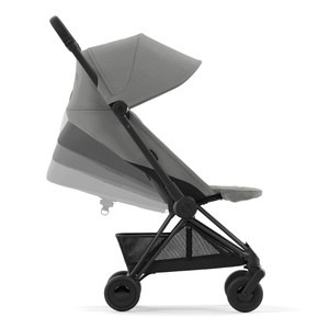 Poussette COYA Cybex Matt Black-Mirage Grey