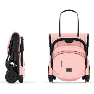 Poussette COYA Cybex Matt Black-Peach Pink