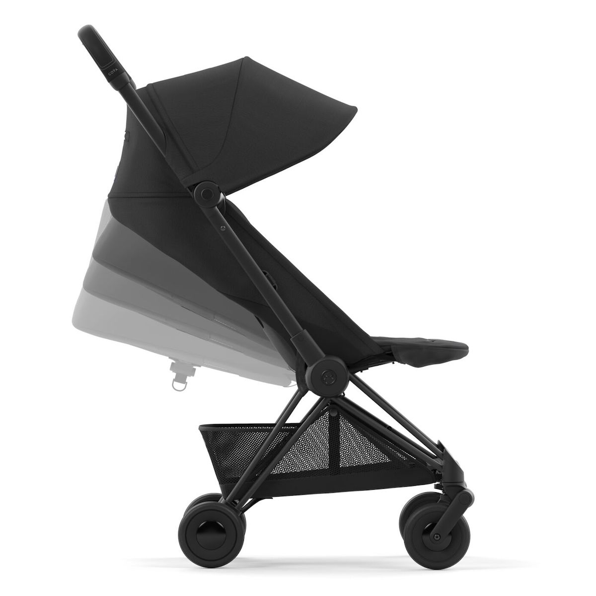 Poussette COYA Cybex Matt Black-Sepia Black
