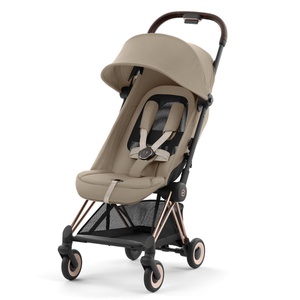 Poussette COYA Cybex Rosegold-Cozy Beige