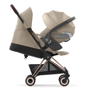 Poussette COYA Cybex Rosegold-Cozy Beige