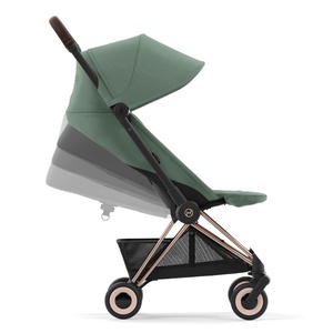 Poussette COYA Cybex Rosegold-Leaf Green