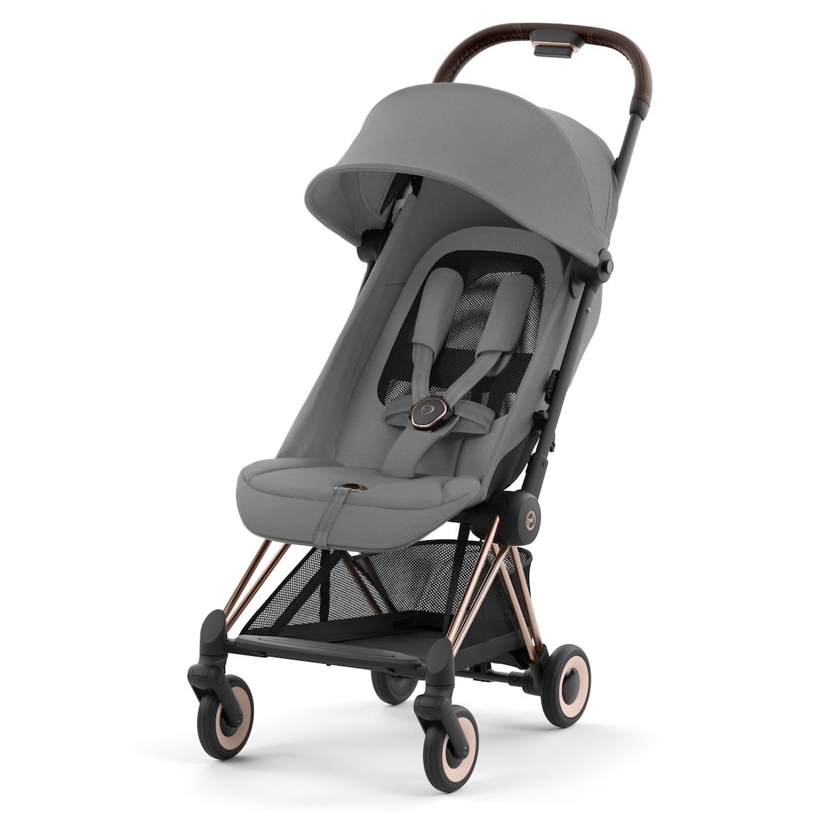 Poussette COYA Cybex Rosegold-MirageGrey