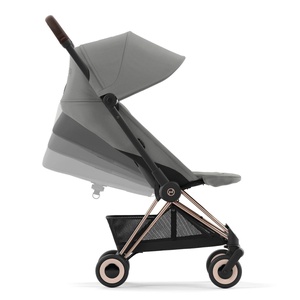 Poussette COYA Cybex Rosegold-MirageGrey