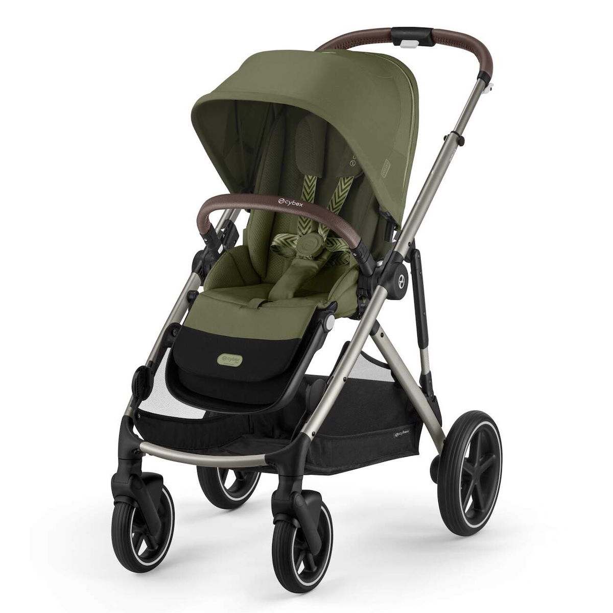 Poussette GAZELLE S Cybex Taupe Moss green